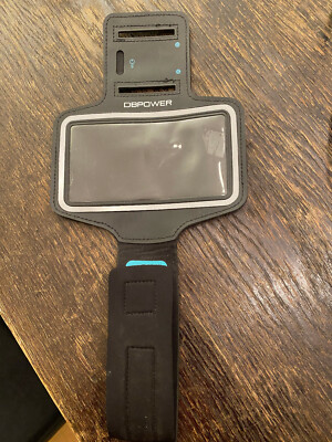 Sportarmband Schwarz für Smartphones DBPower, einmal benutzt