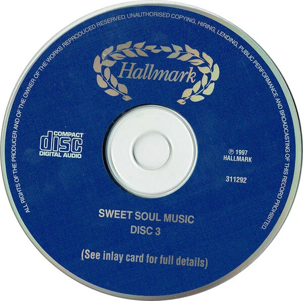 (2219) Various - Sweet Soul Music (Volume 3) CD — 第 3/3 张图片