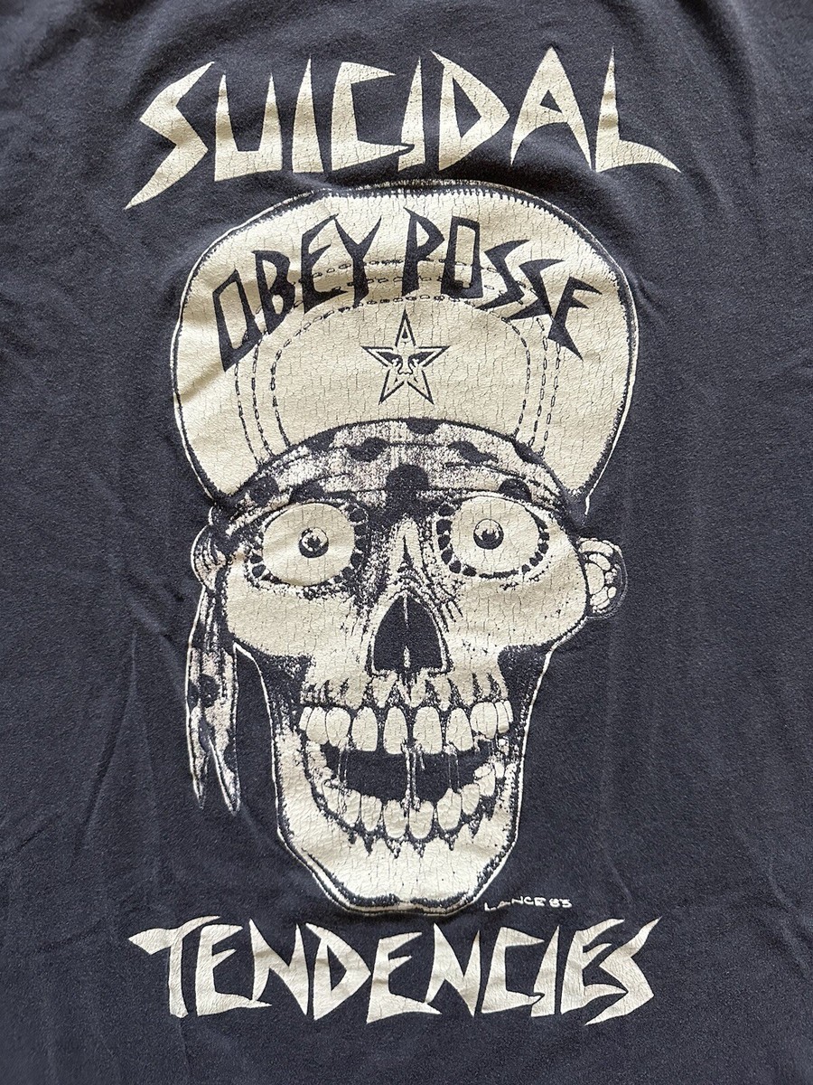 Obey Suicidal Tendencies S shirt Small 2000s Lance 83 So Soft!! | eBay