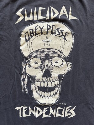 Suicidal Tendencies 83年フライヤーデザインTシャツ Amazon.com: Suicidal Tendencies Official TS8 Skater T-Shirt Lance