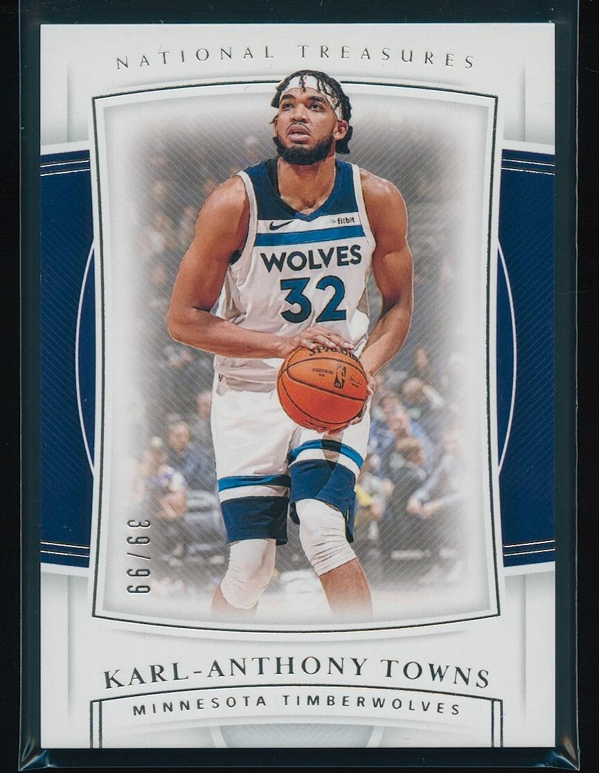Karl Anthony Towns 2019-20 National Treasures 39/99 | eBay
