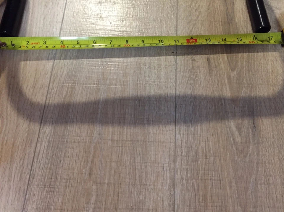 Leader Bikes NOS Ergo Drop Handlebar Black 31.8 Clamp NEW - Image 3 of 4