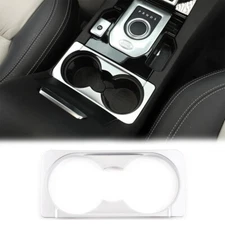 For Land Rover Discovery 4 LR 2010-16 Silver Center Console Front row Cup Holder