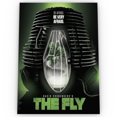 The Fly Filmposter Satin Hochwertig Atemberaubend Archiv A1 A2 A3