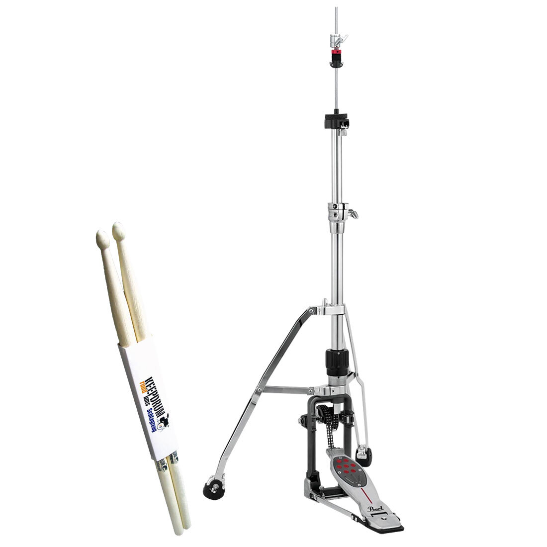 Элиминатор Pearl H-2050 Redline Hi-Hat Stativ + Барабанные палочки