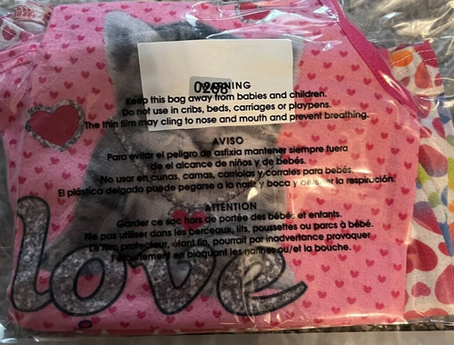 Girl's Sleepwear Love Is on the Way... Pajama Set Girls Size Large (10 - 12) - Picture 10 of 10