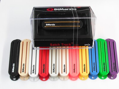 DiMarzio Satch Track Single Coil Neck Pick-up W/Gold Rails DP 425