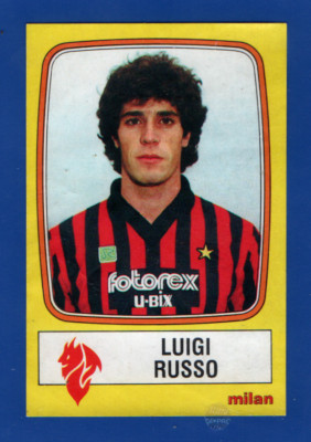 FIGURINE FOOTBALLERS PANINI 1985/86 N.164 RUSSIAN REC/REMOVED 
