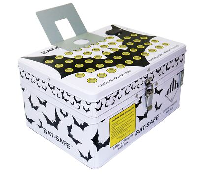 BAT-SAFE - Bat-Safe LiPo Battery Charging Safe Box