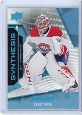 2019-20 Upper Deck Engrained Carey Price Blue Synthesis #d /50 Montreal Canadien