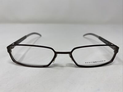 Scott Harris SH-181 51-17-135 Brown Metal Full Rim