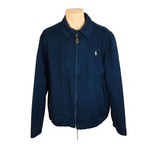 Polo Ralph Lauren Zip Up Jacket (Menâs Size XL) Navy Blue Lightweight | eBay