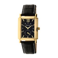 Heritor Automatic Frederick Leather-Band Watc...