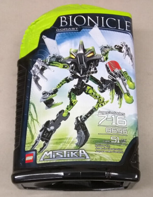 LEGO Bionicle 8695 Gorast NEW! Green Mistika Makuta Mask of Disruption Blaster