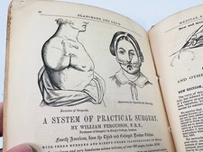 AMAZING 1863 Medical Science Book Catalogue W@W Look Blanchard & Lea