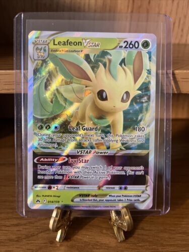 【PSA10】ポケモン リーフィア Pokémon card LEAFEON Leafeon Vstar - Pokemon SWSH Crown Zenith #14 - Gem Mint PSA