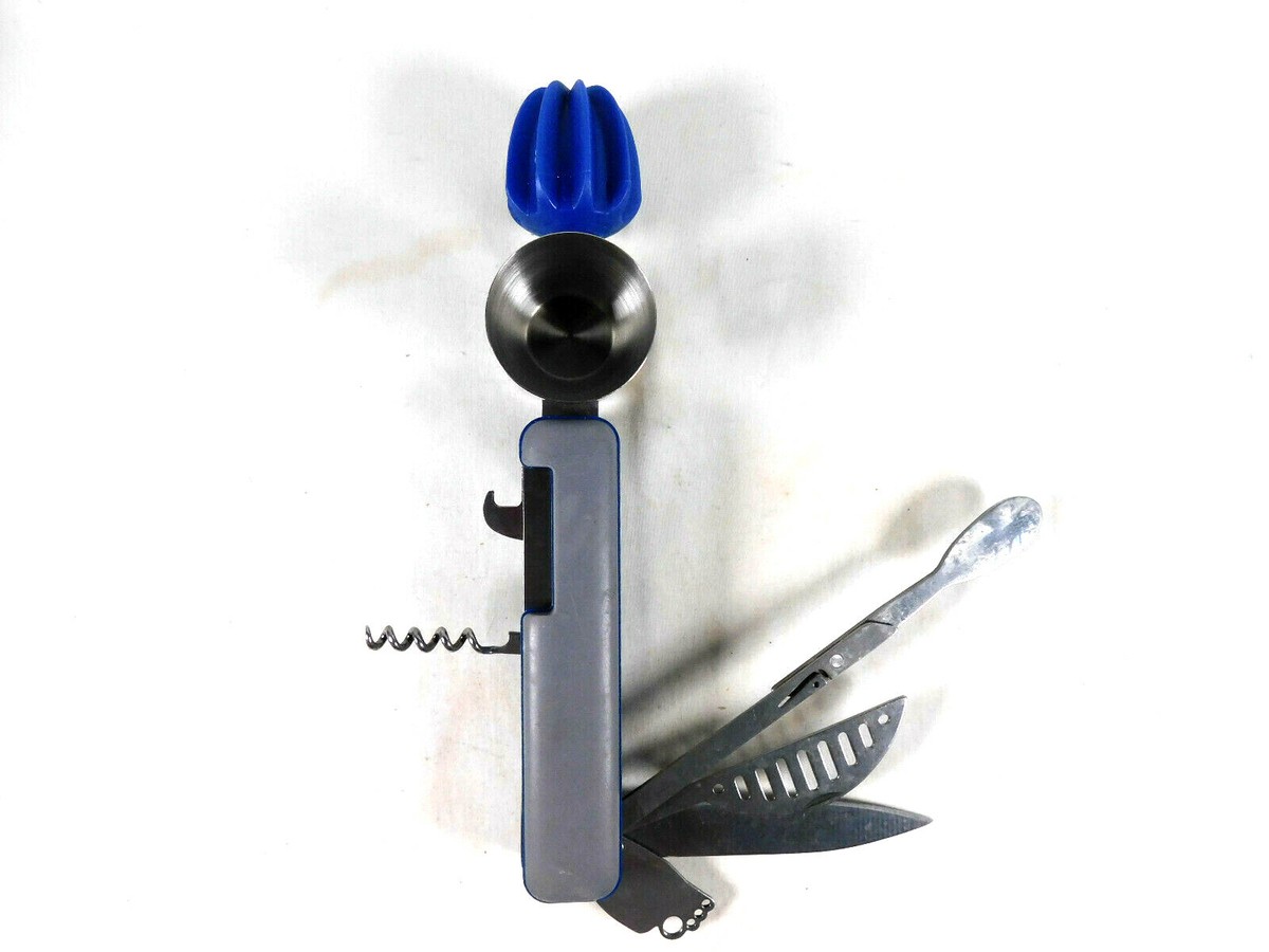 10-in-1 Ultimate Bartending Tool Bar10der Gray Muddler Knife