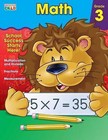 Math Workbook, Grade 3 by Brighter Child (Paperback / softback, 2015)