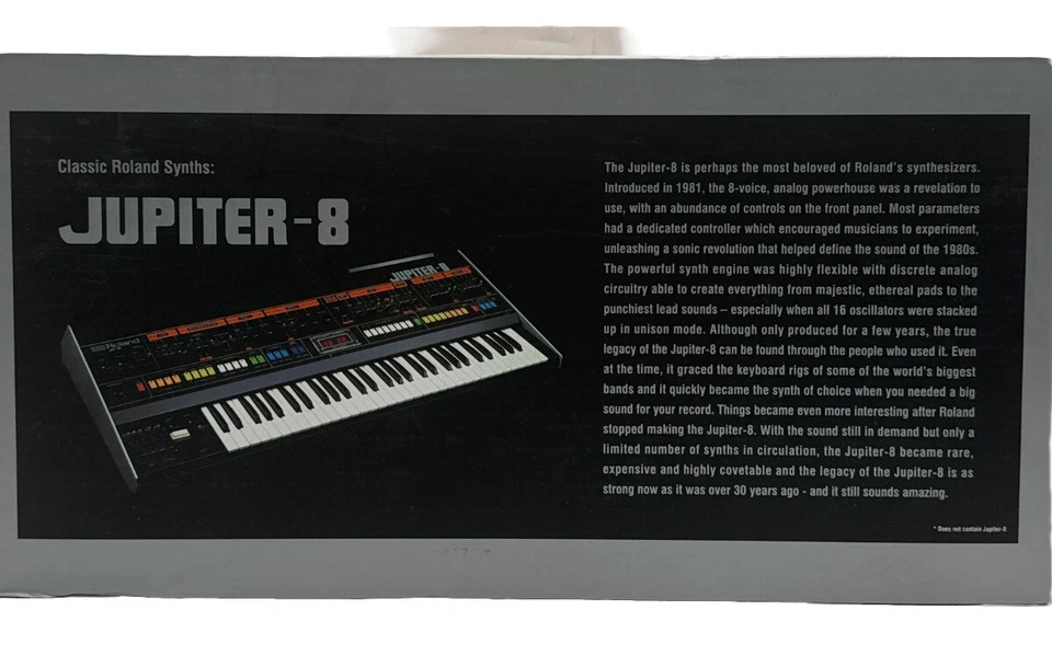 Roland JP-08 Boutique Sound Module Classic Roland Synths : Jupiter-8 - Image 2 of 2