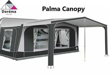 Dorema Palma Awning Canopy Extension Size 15 Steel Frame Charcoal