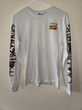 Divided Disney Marvel Comics Characters Juniors XS Long Sleeve T-Shirt