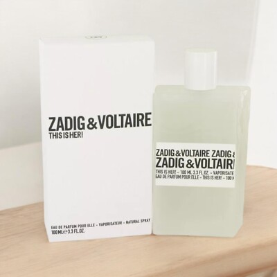 This Is Her by Zadig & Voltaire Eau De Parfum Spray 3.4 oz for Women NIB