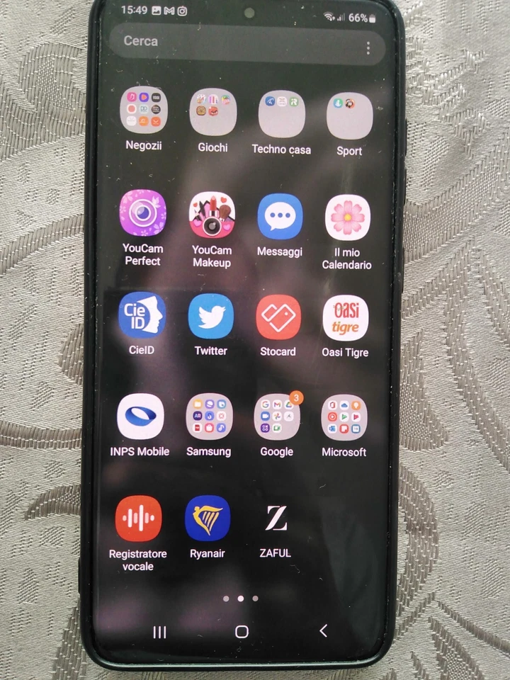 Samsung Galaxy S20 *LOGO TWITTER VECCHIO*
