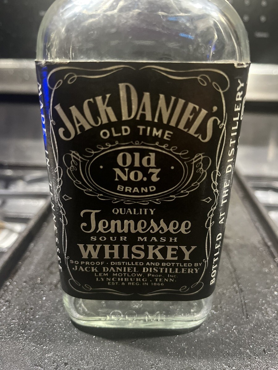 Jack Daniels Vintage 90 Proof Black Label 500 Ml Bottle Empty