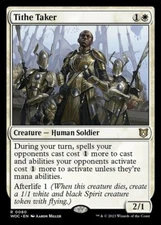 x1 Tithe Taker R MTG Commander: Wilds of Eldraine M/NM, English