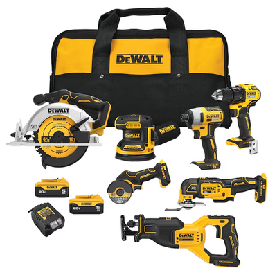 #ad DEWALT 20V MAX 7 TOOL COMBO KIT DCK730P2 Brand New $683.00