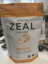 Zurvita Zeal for Life CLASSIC MANGO 🥭Energy & Health Drink (14.8 oz) EXP 02/27