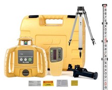 Topcon RL-H5B Laser Rotante con Ricevitore LS-80X, Treppiede Resistente e Alta Qualità