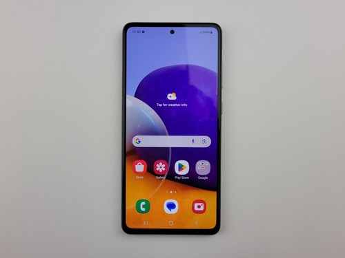 Samsung Galaxy A72 (SM-A725M/DS) 128GB - Black (GSM Unlocked) Dual SIM - H7084