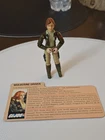1983 Vintage G.I. GI Joe Lot 3.75 ARAH Cover Girl v1 Figure & File Card Complete