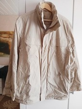 Hellbeige Herren-Outdoorjacke von Canda Gr. XL ( 54) m.Kapuze u.vielen Taschen