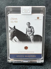 2025 Keepsake * STEVE  McQUEEN * Premiere Edition #4 Gem Relic #D 11 /50 SSP