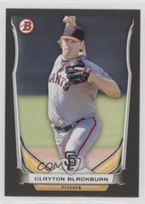 2014 Bowman Draft Top Prospects Asia Exclusive Black Clayton Blackburn #TP-83