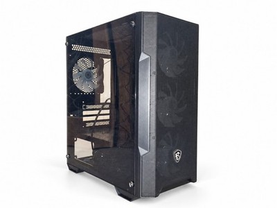 MSI MAG Forge M100A mATX PC-Gehäuse 4x Auto-RGB Lüfter Mesh Neuwertige B-Ware