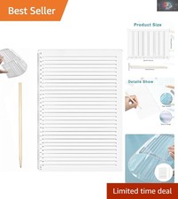 Precision Straight Line Stencil  Ruler Set for Journaling  Crafting