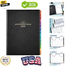 2026 Appointment Book & Planner - 2026 Daily Hourly Planner, 8.5" x 11", Jan ...
