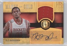 2015-16 Panini Gold Standard Marks of Gold /99 KJ McDaniels #34 Auto fm0