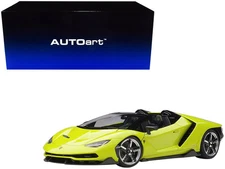 Lamborghini Centenario Roadster Verde Scandal / Solid Light Green 1/18 Model Car