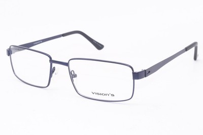 NEW VISION'S V1230 NAVY AUTHENTIC DESIGNER FRAMES EYEGLASSES 55-19