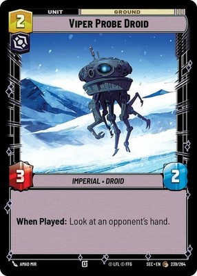 3X-Viper Probe Droid-SWU06-Secrets of Power-Star Wars Unlimited