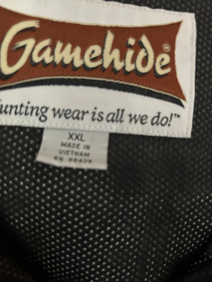 Gamehide Mens XXL Camo Jackets Coat Naked North CP5 Lightweight Mesh Lined Hunt - Image 4 of 4