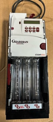 COINCO Guardian 6000 XL G6XUS-BD 6 Tube Coin Mech Changer Mechanism