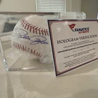 Fanatics Authentic MLB Autographed Pete Rose Baseball with Hologram Display Case