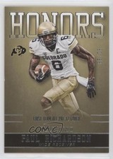 2016 Panini Colorado Buffaloes Honors Silver 92/99 Paul Richardson #PR-CU 7l6