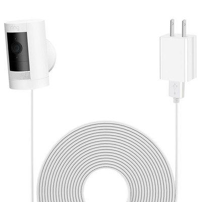 Camera Power Cord, Compatible with Ring Stick Up Cam 2nd/3rd Gen Battery/Plug