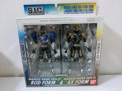 S.I.C. Limitierte Tamashii Nations Kamen Rider Den-O Rod Form & Axe Form Figur